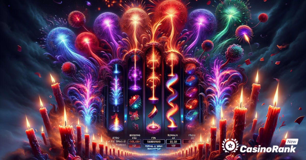 Fireworks Megaways™ no BTG: iespaidīgs krāsu, skaņas un lielu uzvaru sajaukums