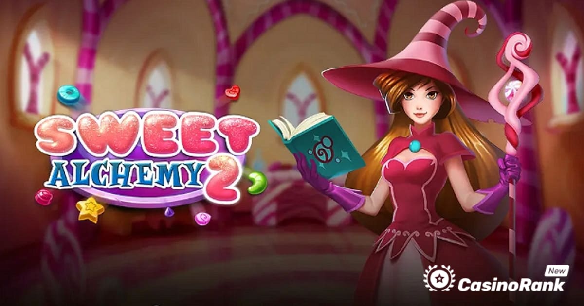 Play'n GO debitē Sweet Alchemy 2 spēļu automātu