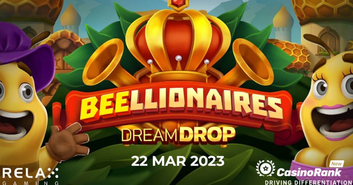 Relax Gaming laiž klajā Beellionaires Dream Drop ar 10 000 reižu izmaksu