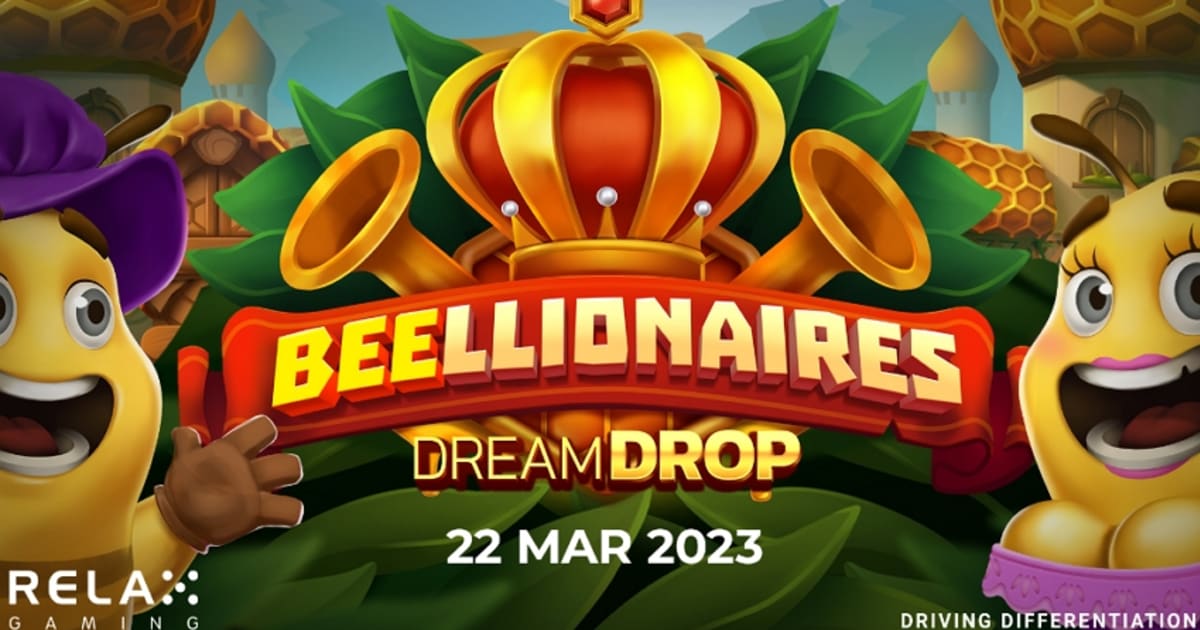 Relax Gaming laiž klajā Beellionaires Dream Drop ar 10 000 reižu izmaksu