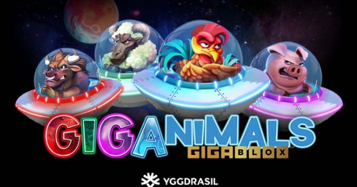Dodieties starpgalaktiskajā ceļojumā Yggdrasil Giganimals GigaBlox