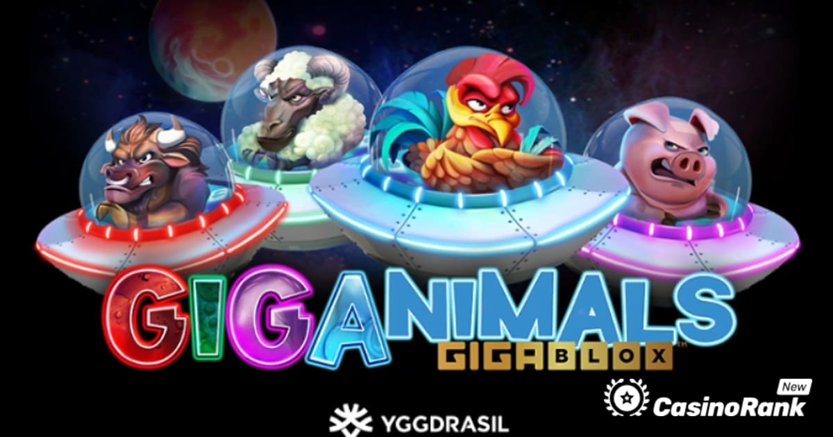 Dodieties starpgalaktiskajā ceļojumā Yggdrasil Giganimals GigaBlox