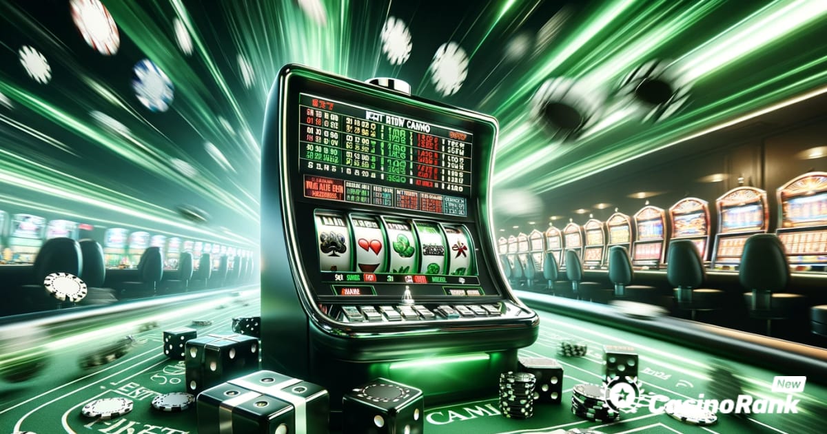 Labākās jaunās kazino ātras spēles 2024